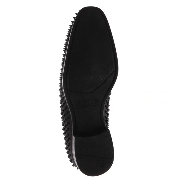 Stacy Adams Sabre (Men's) Black Slip-In Shoes Size 9.5 - Picture 3 of 6